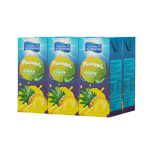 Al. Rawabi Pineaple  juice Combi 6pcs