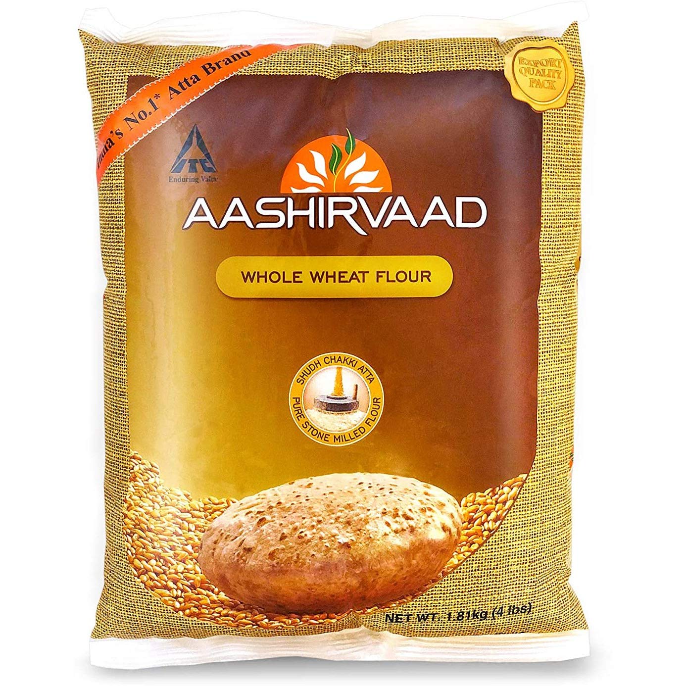 Aashirvaad Whole Wheat Flour 5kg
