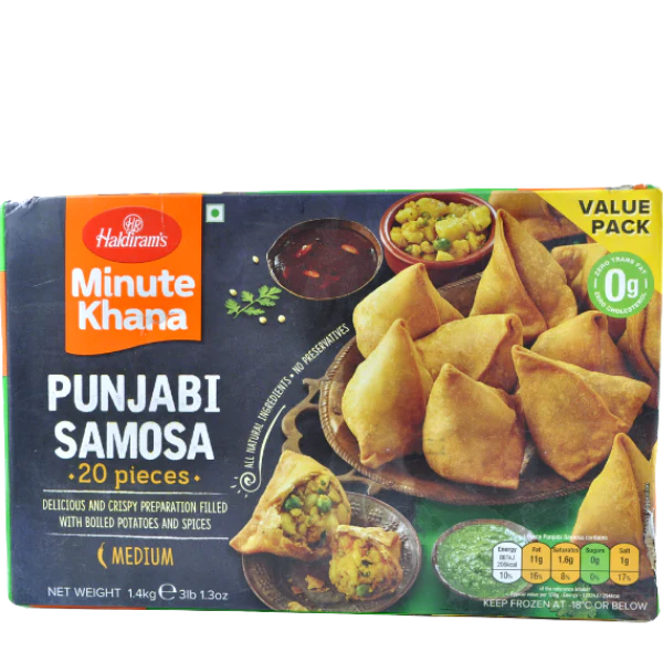 Punjabi Samosa Hot (Haldrim's) 20 Pcs