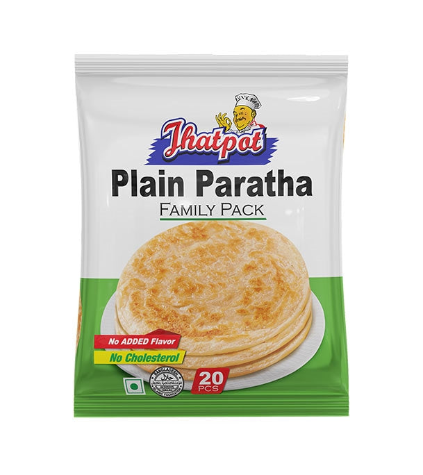 Jhatpot Plain Paratha 30pc (Frozen)