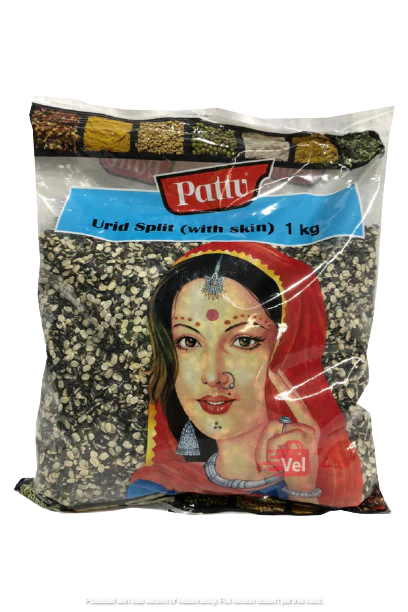 PATTU URID SPLIT (WITH SKIN) 1 KG