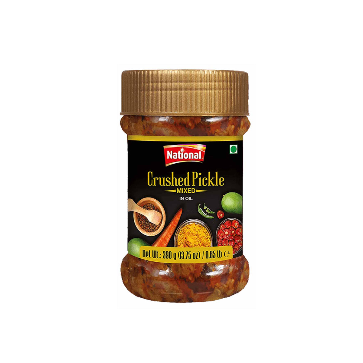 National crushed  pickle   400 GM