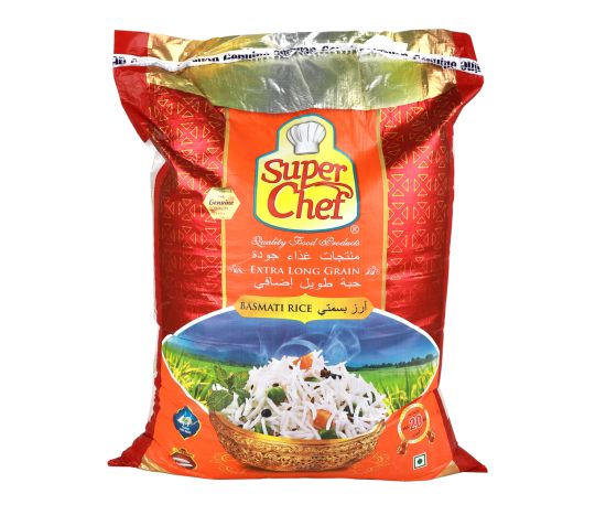 Super Chef ( EXTRA LONG BASMATI RICE)20 KGS
