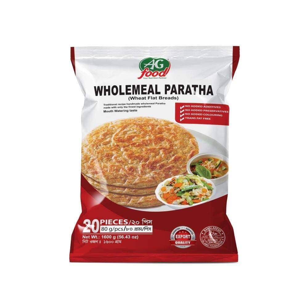 Whole Meal Paratha (AG Food)  30 pcs