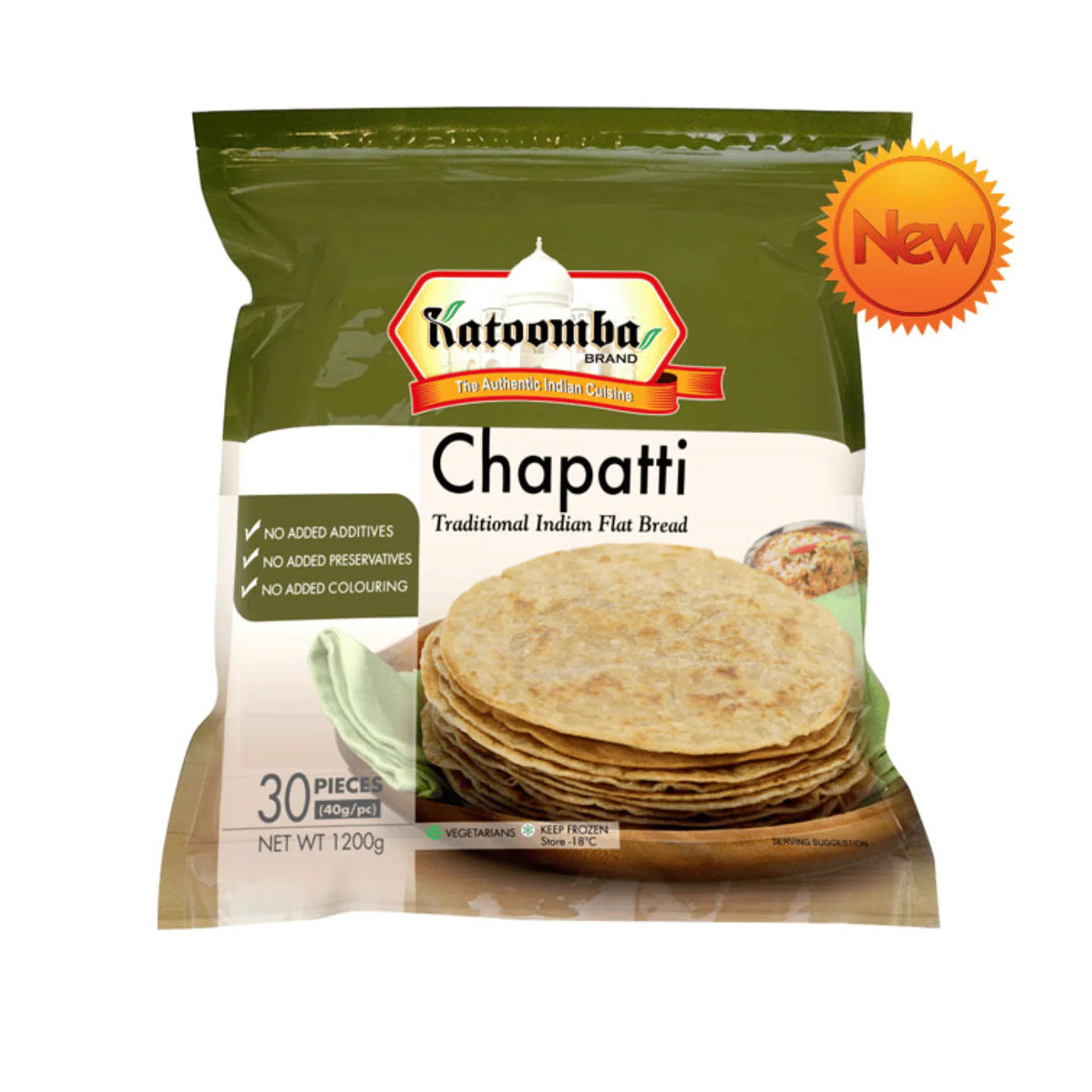 CHAPATI (KATOOMBA) 30 PCS