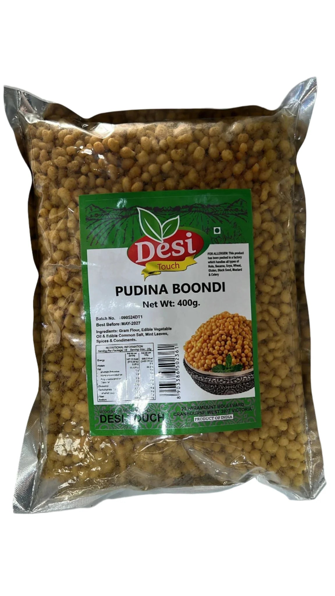 Desi Touch Pudina Boondi 400g