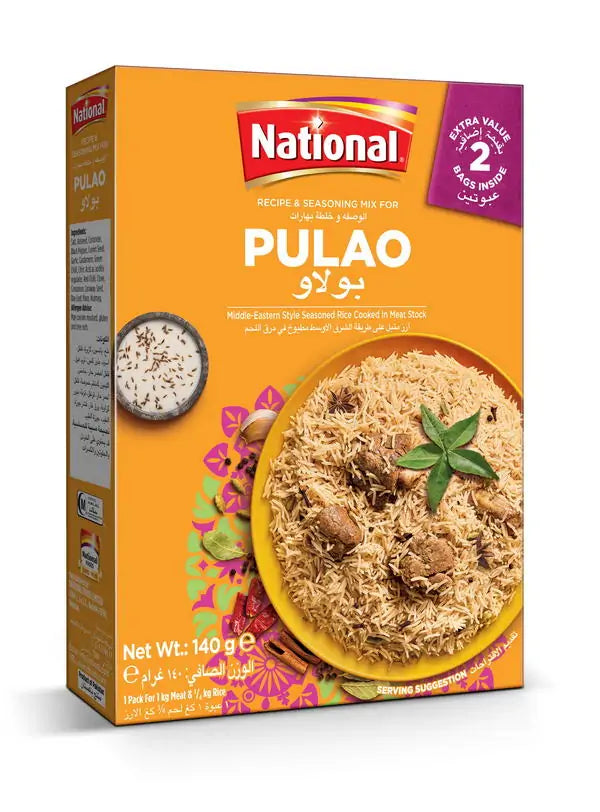 NATIONAL PULAO 140G