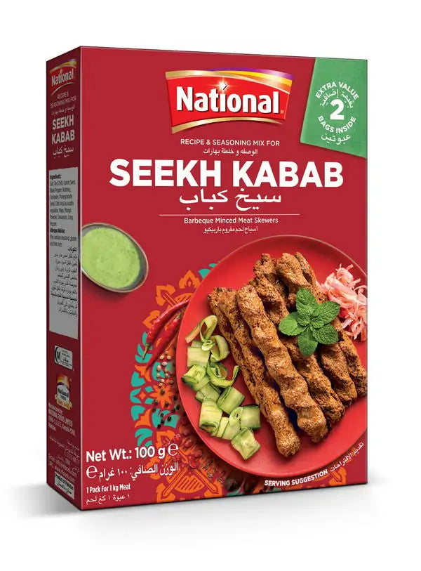 NATIONAL SEEKH KABAB 50G