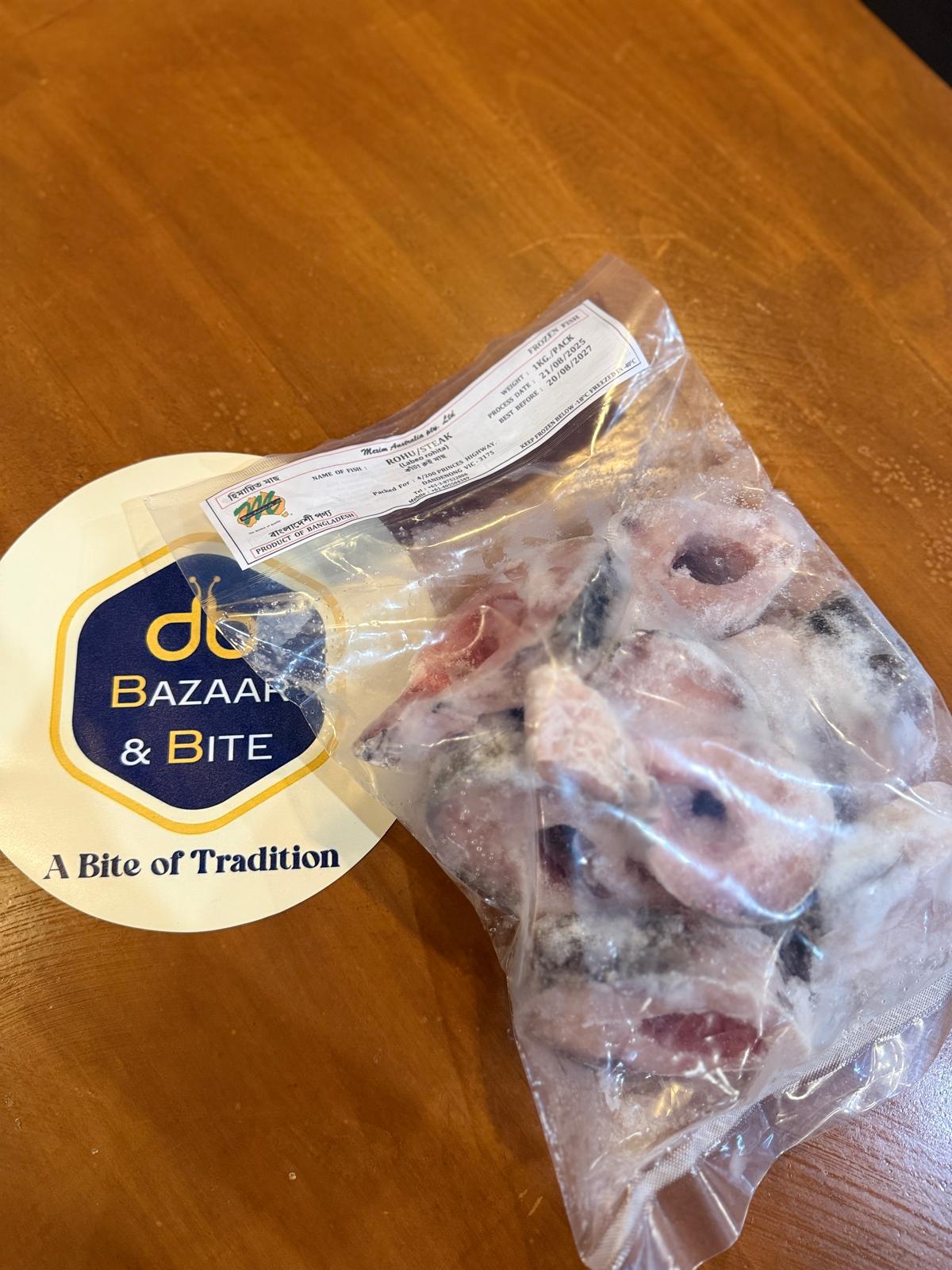 Rohu Steak Frozen 1 kg