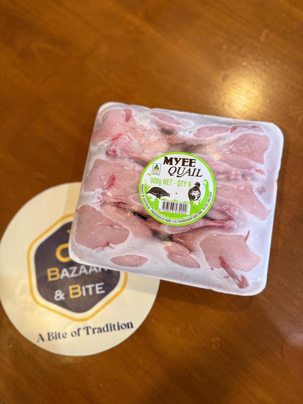 Myee Quail 900g 6pc